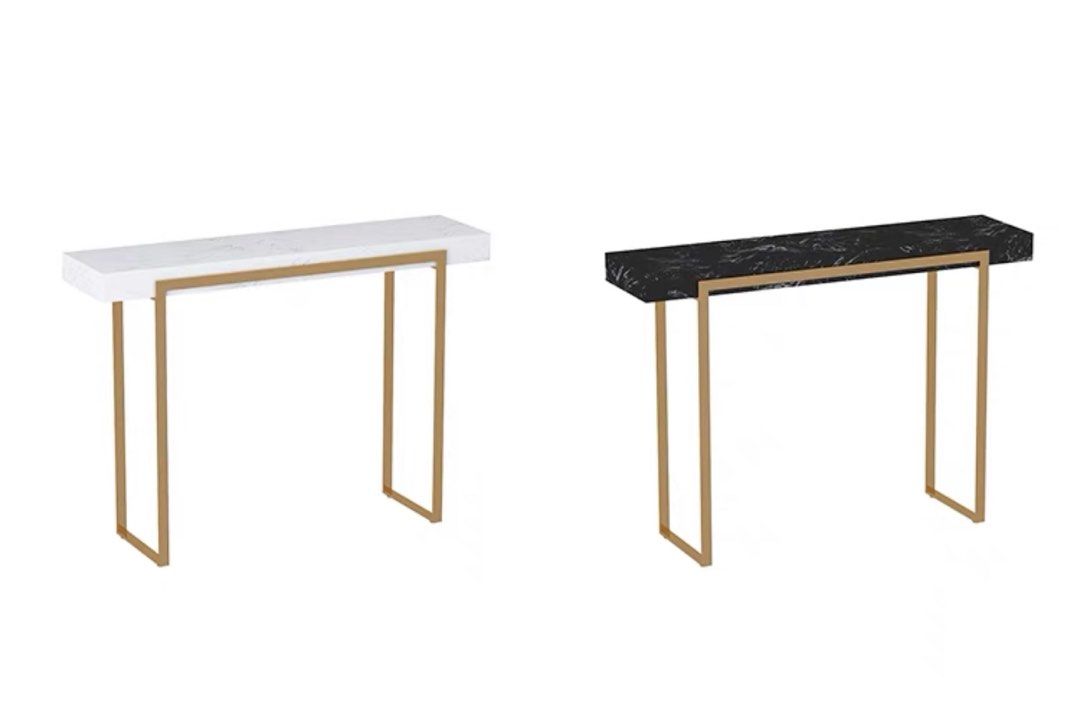LUDWIG Modern Marble Console Table - Radical Homes Singapore