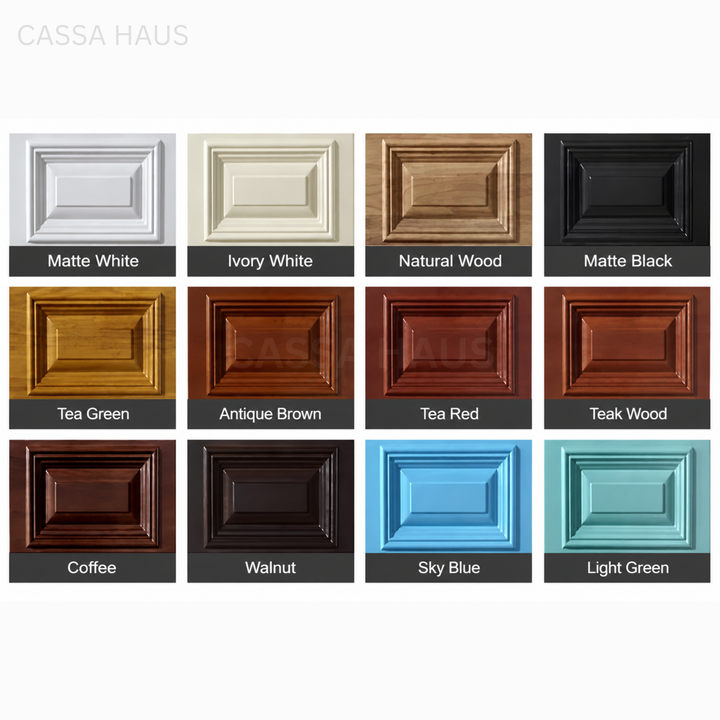 GEORGIN American Vintage Solid Wood Bathroom Vanity Set - Cassa Haus Singapore