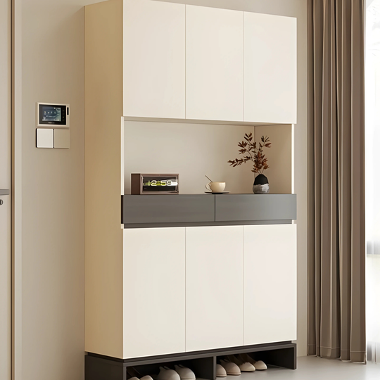 WAYFARER Modern Solid Wood Shoe Cabinet - Cassa Haus Singapore