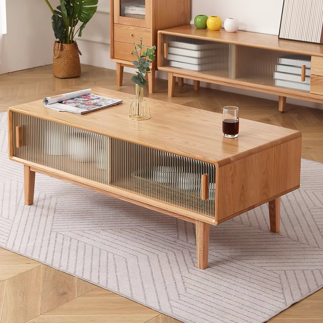 RAVEL Solid Wood Coffee Table