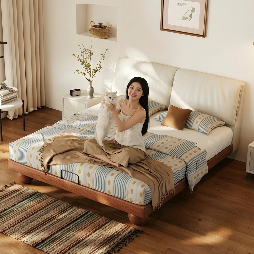 ELOVI Modern Storage Bedframe - Cassa Haus Singapore