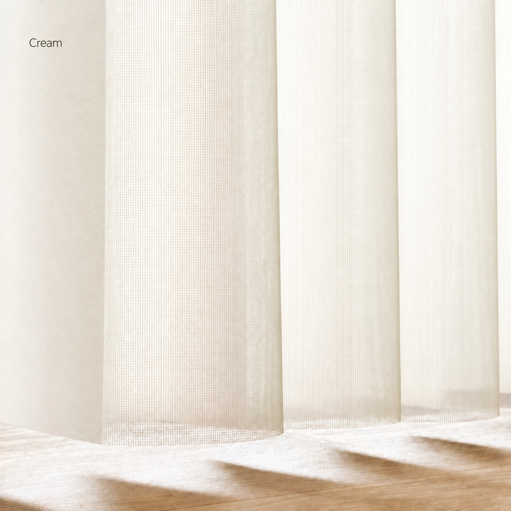 Smart Motorised Dream Curtains Vertical Sheer Blinds - Cassa Haus Singapore