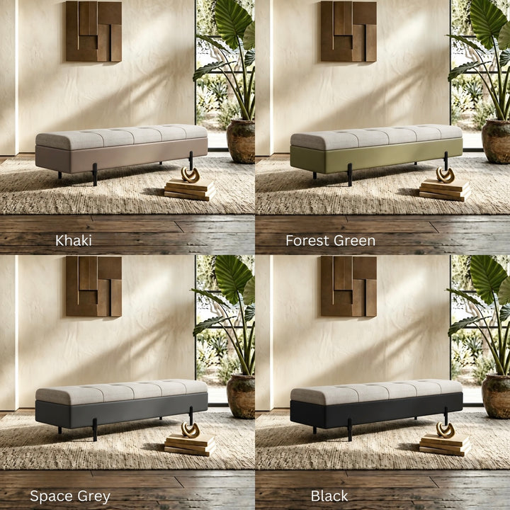 DORVEN Modern Storage Bench - Cassa Haus Singapore