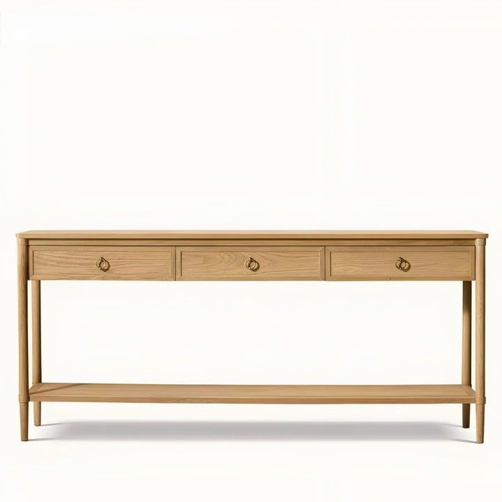 GORGA Modern Solid Wood Console Table