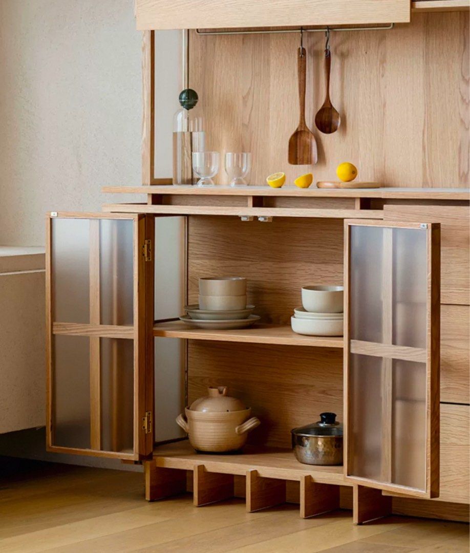 COSRE Modern Solid Wood Kitchen Cabinet - Radical Homes Singapore