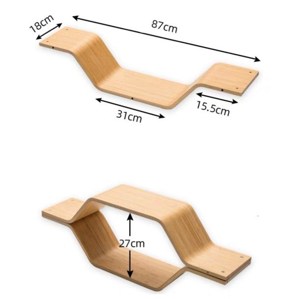 AMEY Modern Honeycomb Shelves - Radical Homes Singapore