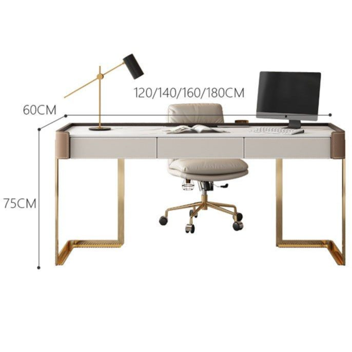 VANCE Sintered Stone Office Desk - Radical Homes Singapore
