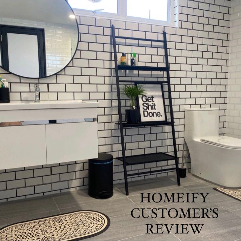 COWELS Modern Ladder Display Rack - Radical Homes Singapore