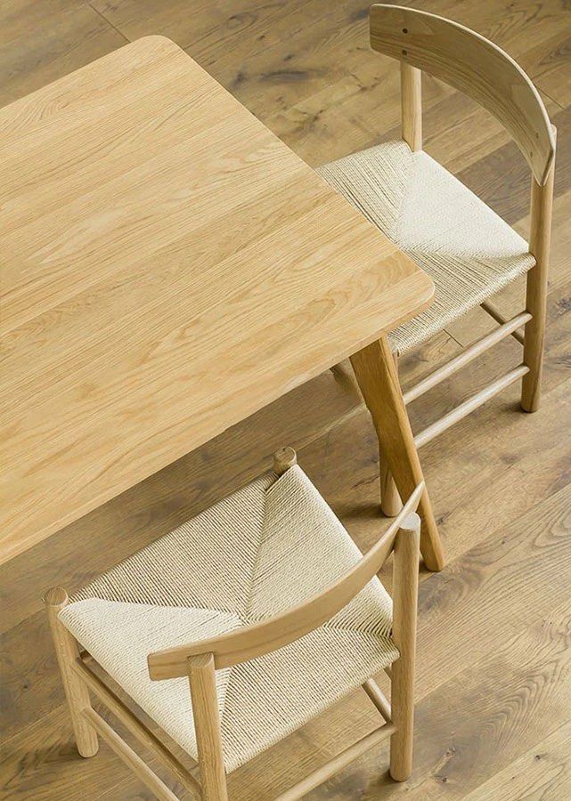 RAVELIN Modern Solid Wood Dining Table - Cassa Haus Singapore