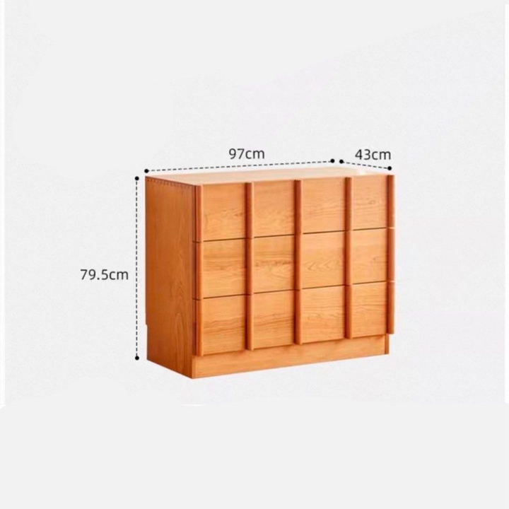 HEWN Modern Solid Wood Chest Of Drawers - Cassa Haus Singapore
