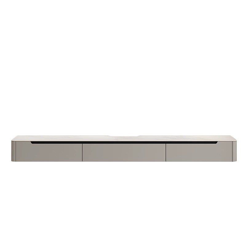 RUSO Modern Sintered Stone Floating TV Console - Radical Homes Singapore