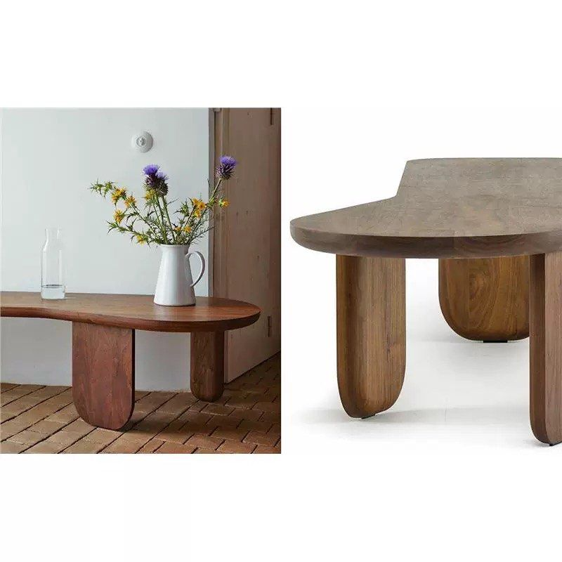 VERLY Walnut Wood Bench - Radical Homes Singapore