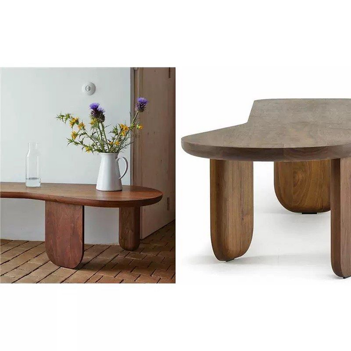 VERLY Walnut Wood Bench - Radical Homes Singapore