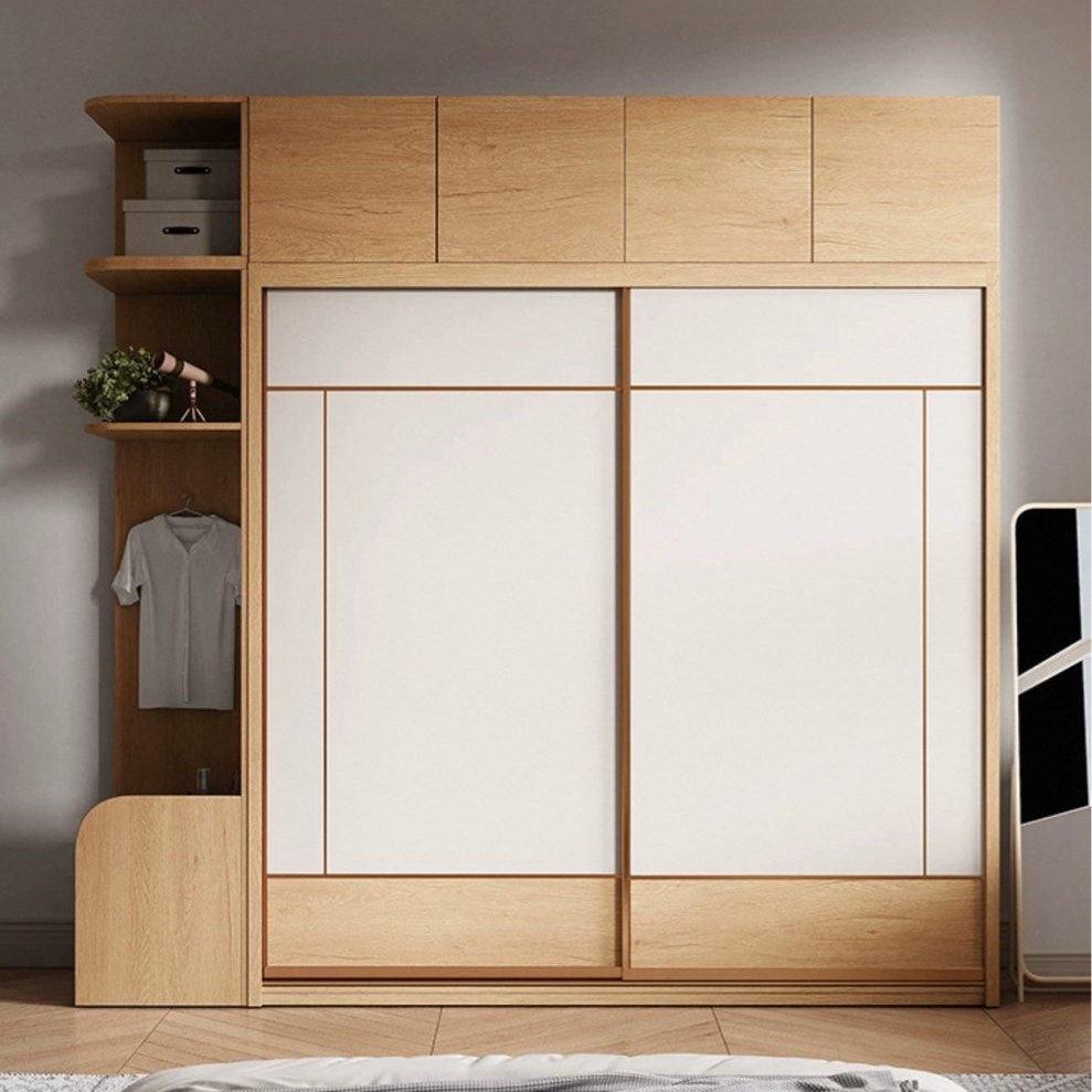 GORO Japandi Solid Wood Wardrobe - Radical Homes Singapore