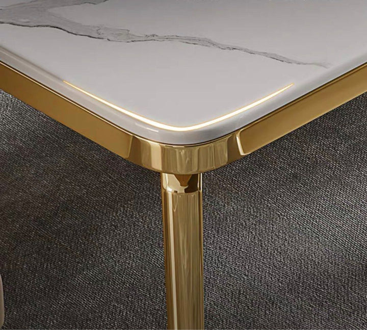 SILEX Modern Sintered Stone Dining Table - Cassa Haus Singapore