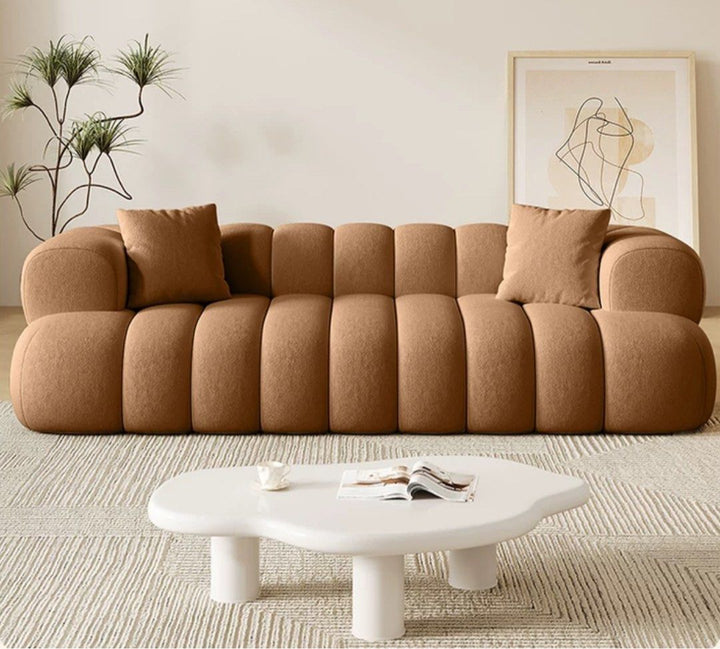 TOPIK Modern Boucle Sofa - Radical Homes Singapore