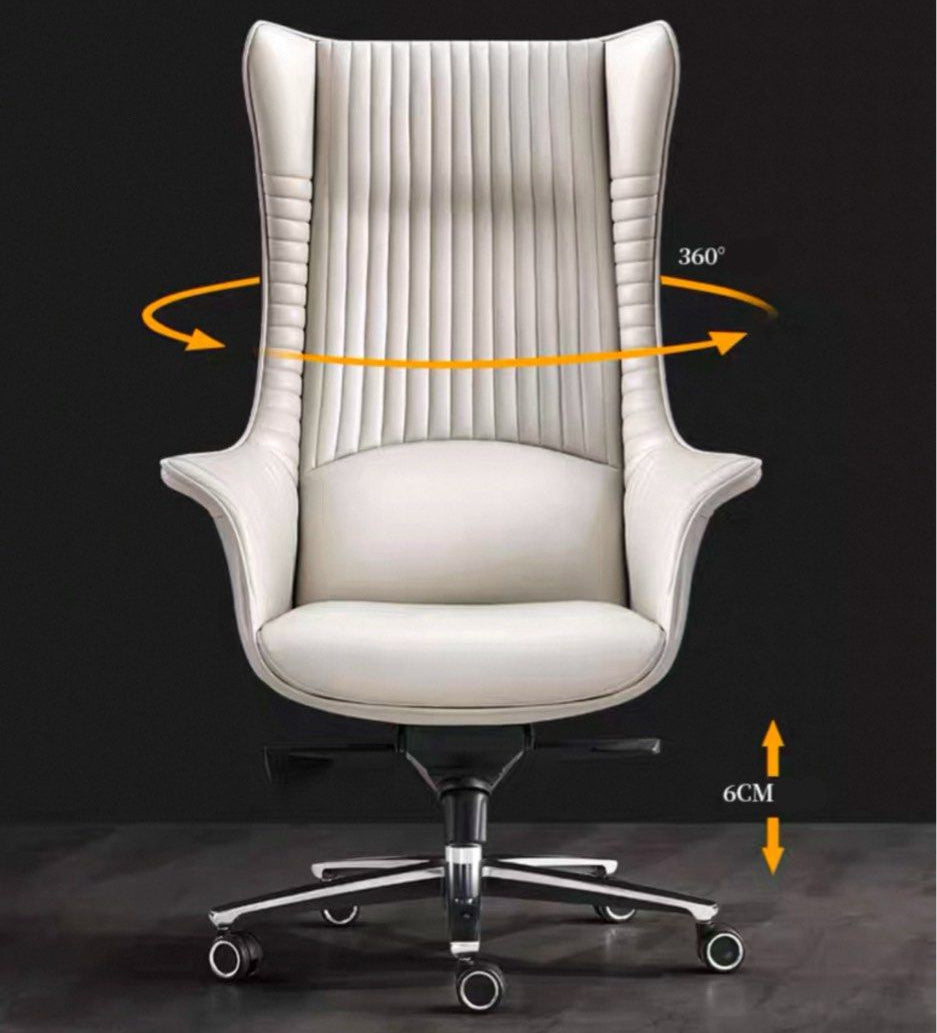 ASTONI Modern Leather Office Chair - Radical Homes Singapore