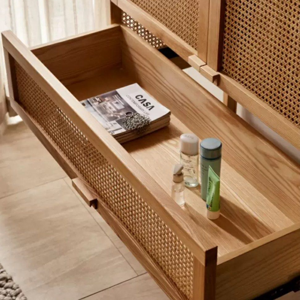 LINUSE Modern Solid Wood Cabinet - Radical Homes Singapore