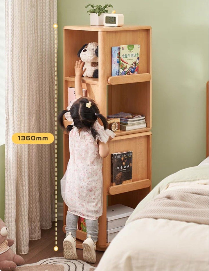 EILIEA Scandinavian Swivel Bookshelf - Radical Homes Singapore