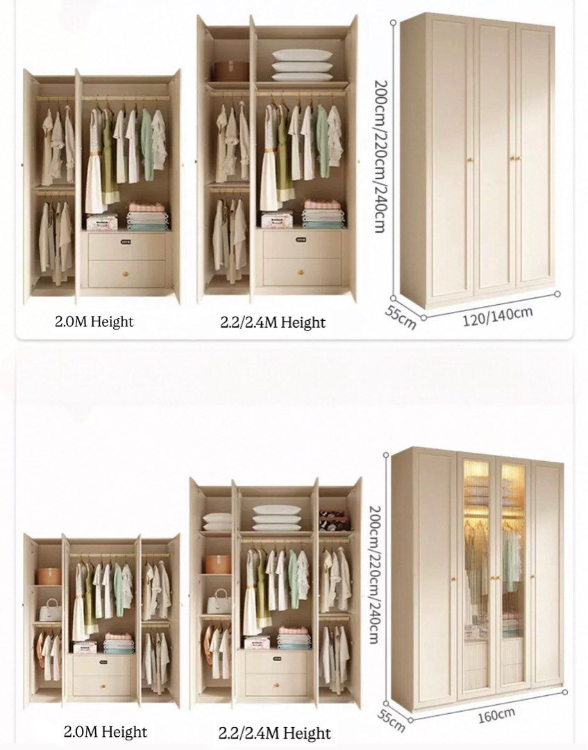 KACYS Modern Victorian Wardrobe - Radical Homes Singapore