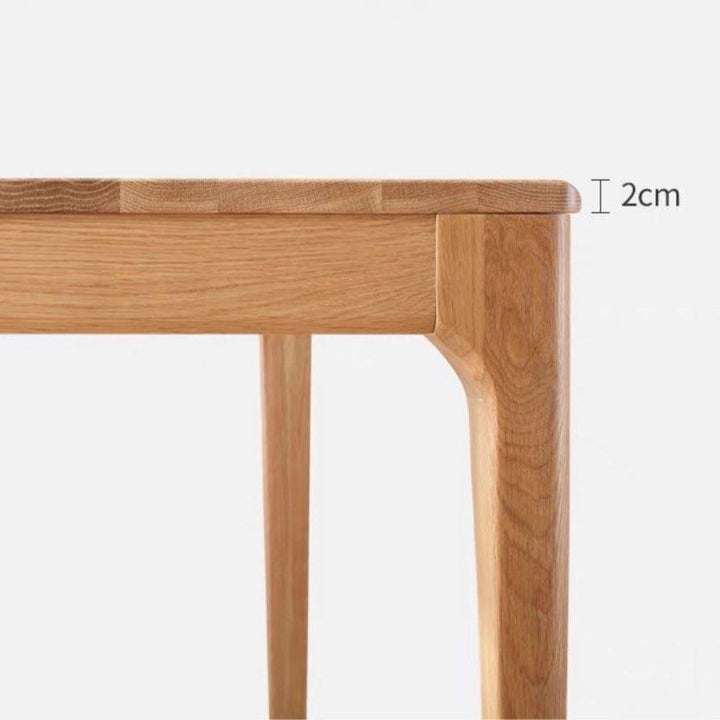 MACK Japandi Oak Wood Dining Table & Chairs - Radical Homes Singapore