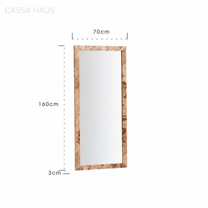 KASHI Modern Full Length Mirror - Cassa Haus Singapore