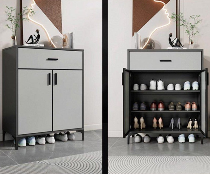 HETERA Modern Shoe Cabinet - Radical Homes Singapore