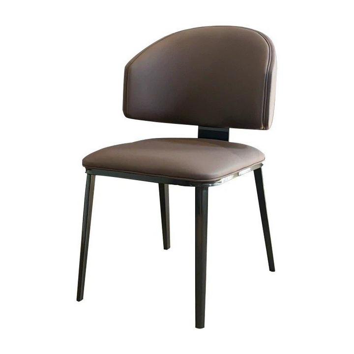 GEOS Modern Scratch Proof Leather Dining Chair - Radical Homes Singapore