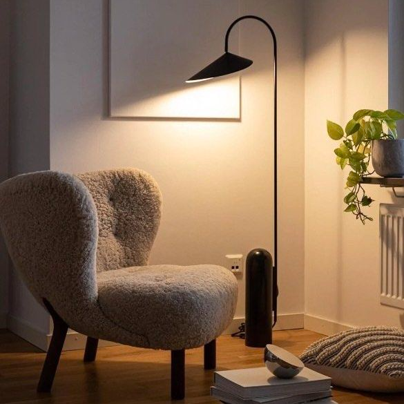 JANGA Modern Marble Floor & Table Lamp - Radical Homes Singapore
