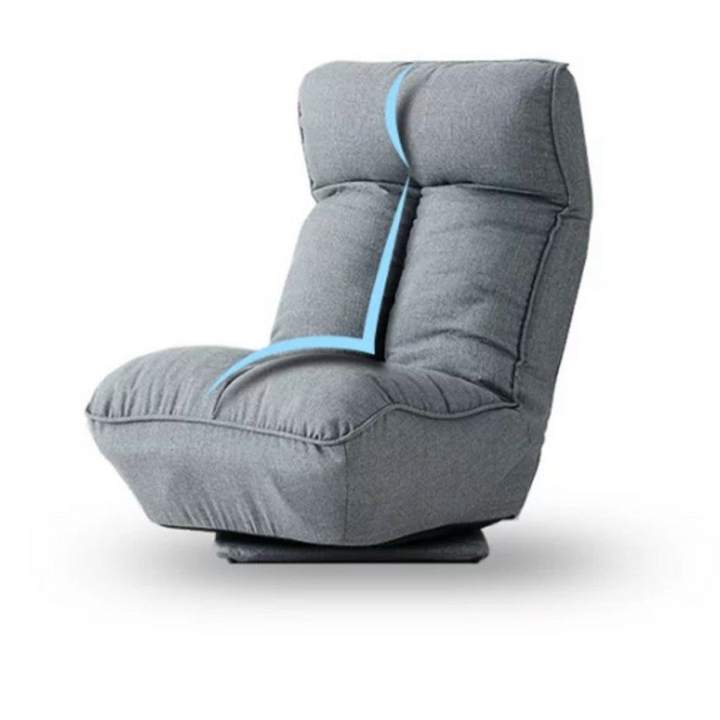 GROM Japandi Fabric Lounge Chair - Cassa Haus Singapore
