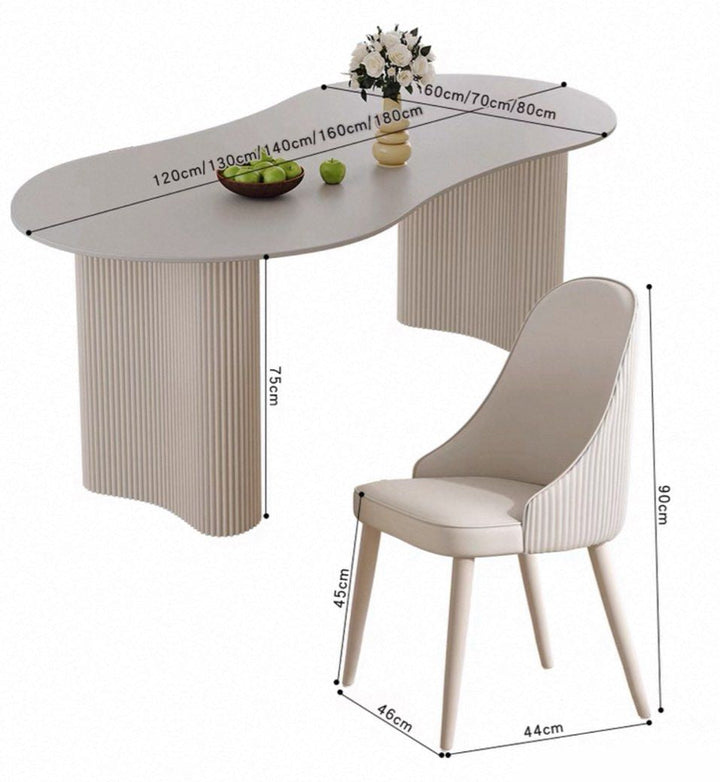 VITRION Modern Sintered Stone Dining Table - Cassa Haus Singapore