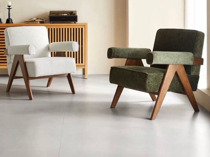 NOAH Modern Fabric Armchair - Radical Homes Singapore