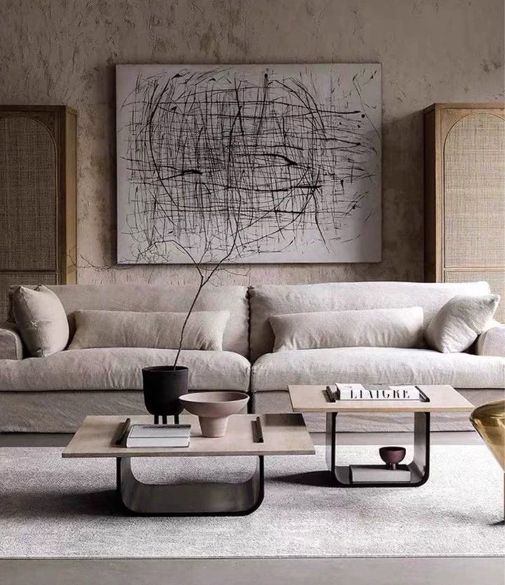 ALVARO Modern Solid Wood Coffee Tables - Radical Homes Singapore