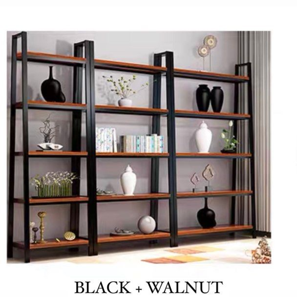 EUCLIDES Industrial Ladder Display Shelves - Radical Homes Singapore