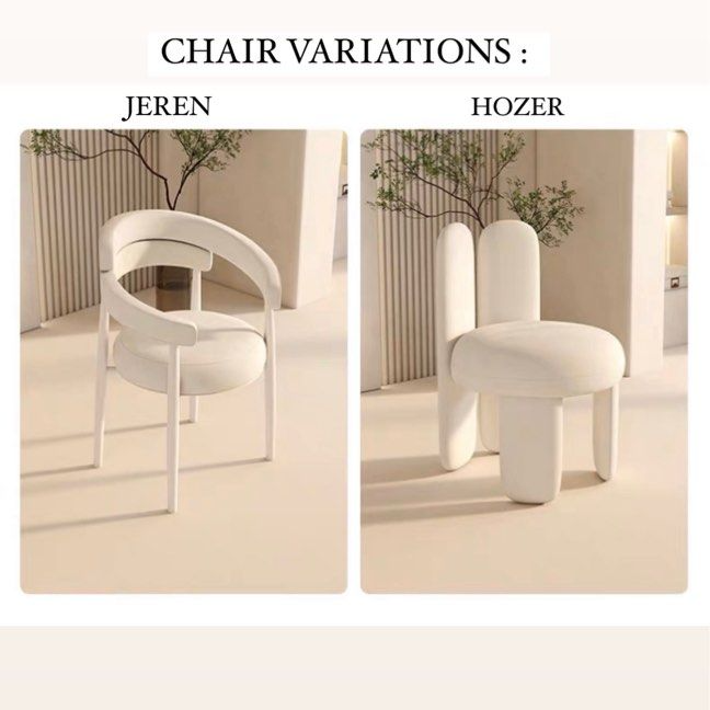 VELMOR Modern Dining Table & Chairs - Cassa Haus Singapore