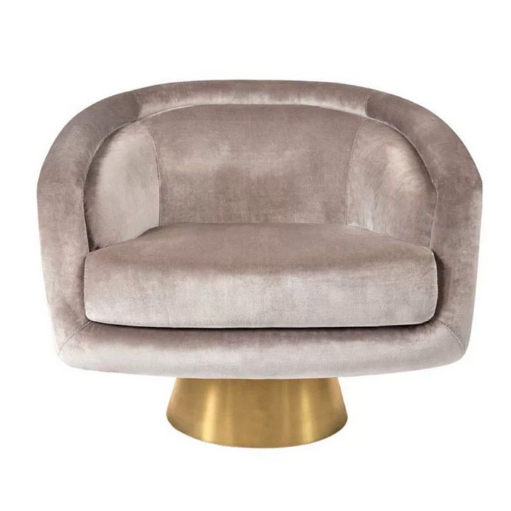 ZACHARY Modern Swivel Lounge Chair - Radical Homes Singapore