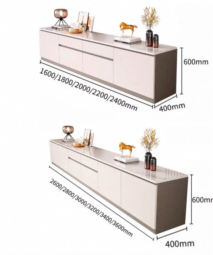 PARKE Modern Sintered Stone TV Console - Radical Homes Singapore