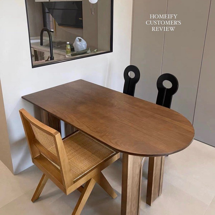 JACKSON Modern Wood Dining Table - Radical Homes Singapore