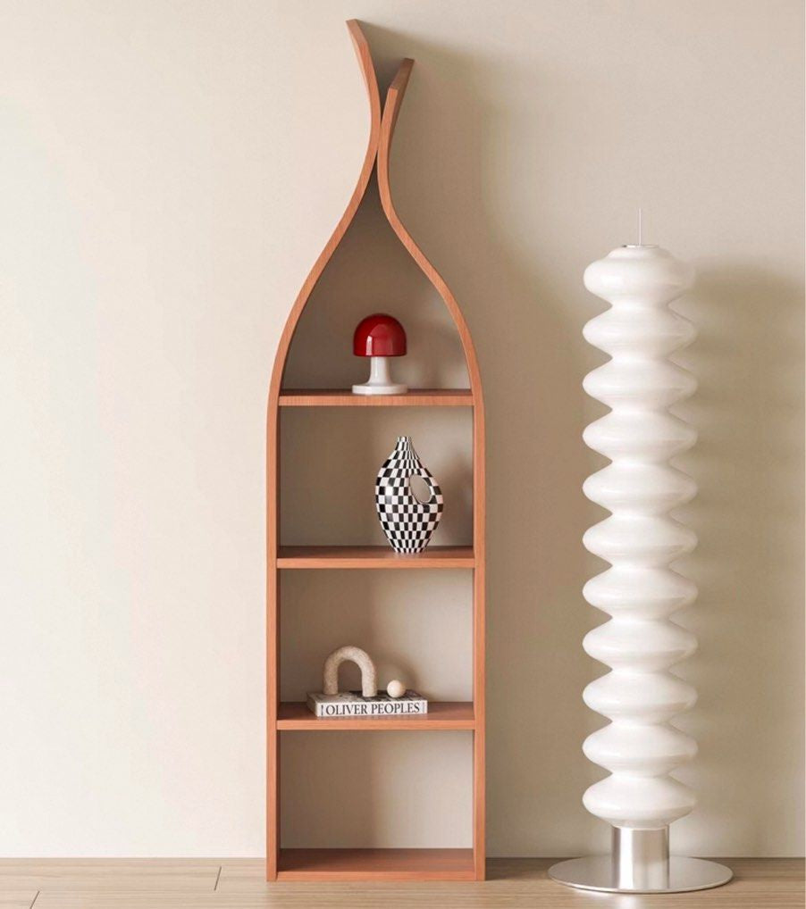 ORSEN Modern Solid Wood Bookshelf