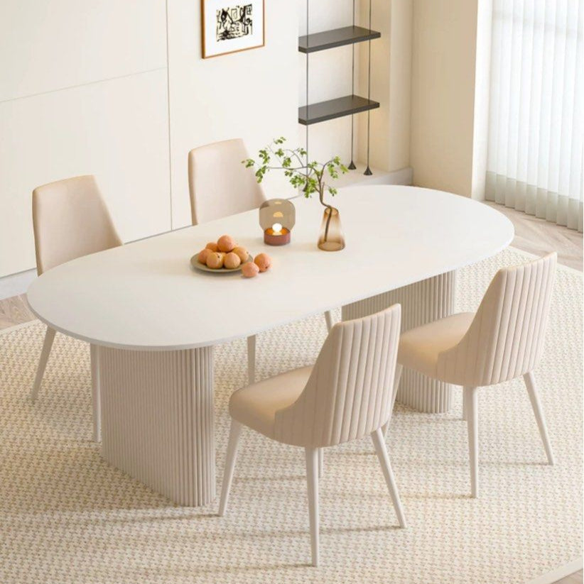HALL Modern Sintered Stone Dining Table - Radical Homes Singapore