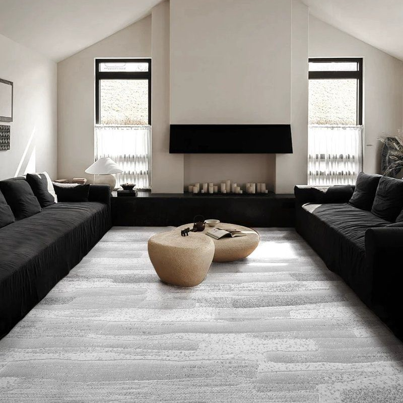 GRAYED Modern Water Resistant Rug - Radical Homes Singapore