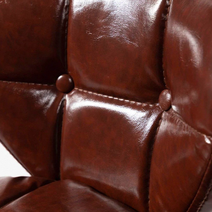 JAQUIN Modern Leather Bar Stool - Radical Homes Singapore