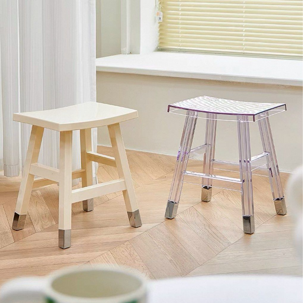 LIVARO Modern Acrylic Bar Stool