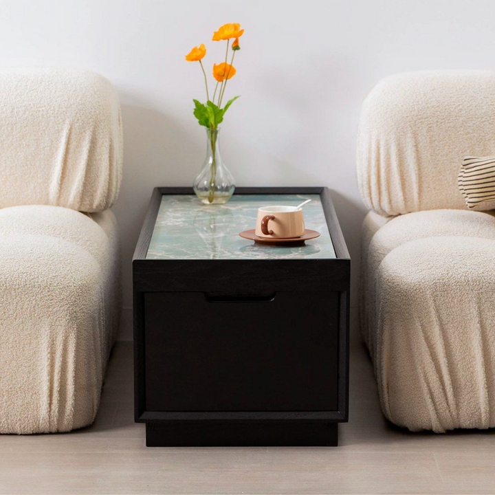 QUENARO Modern Solid Wood Side Table - Cassa Haus Singapore
