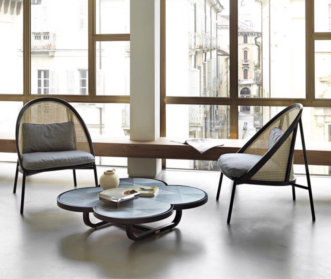 TEAKMERE Modern Rattan Lounge Chair - Cassa Haus Singapore