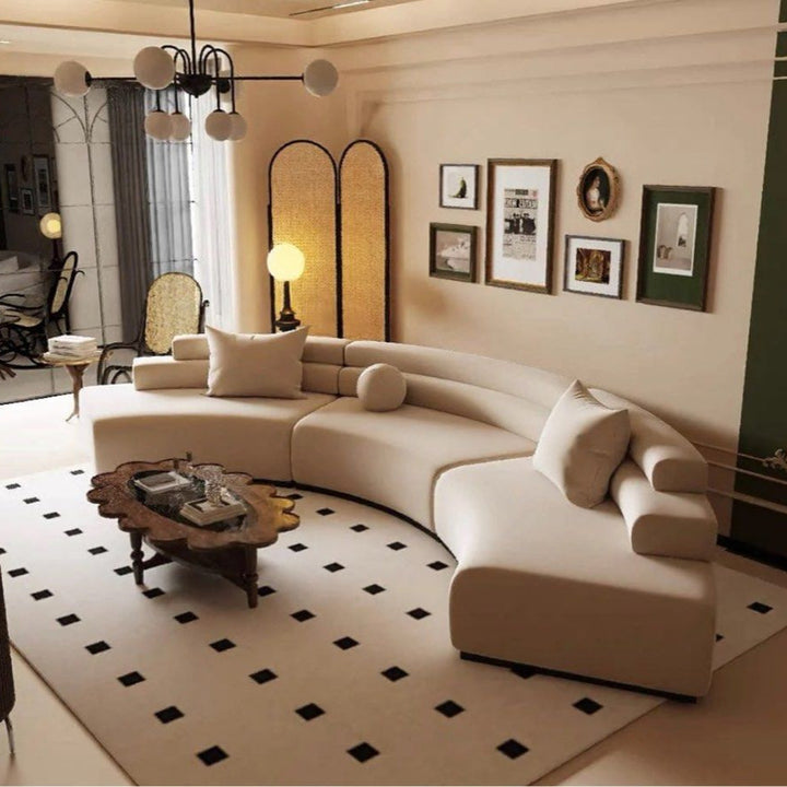 COSCA Scratch Resistant Sectional Sofa - Radical Homes Singapore