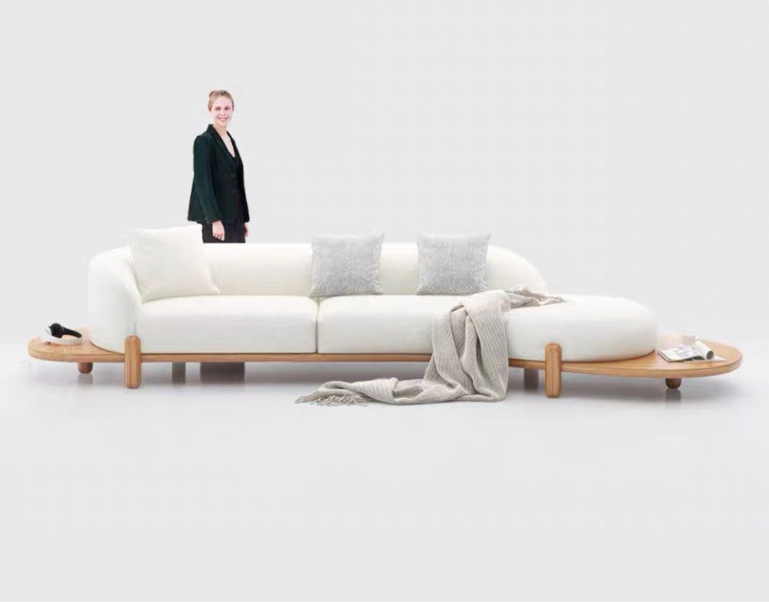COS Japandi Boucle Sofa - Radical Homes Singapore