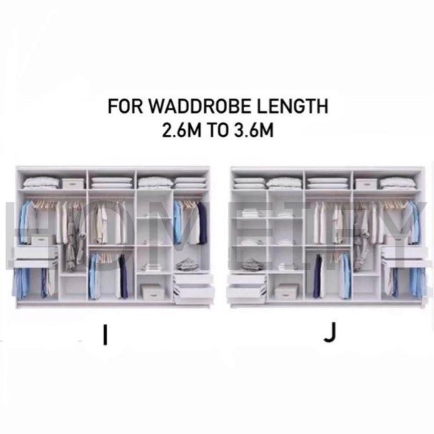 CALDUNE Modern Classy Wardrobe - Cassa Haus Singapore