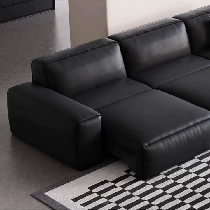 VISSARA Modern Electric Motorised Leather Sofa - Radical Homes Singapore