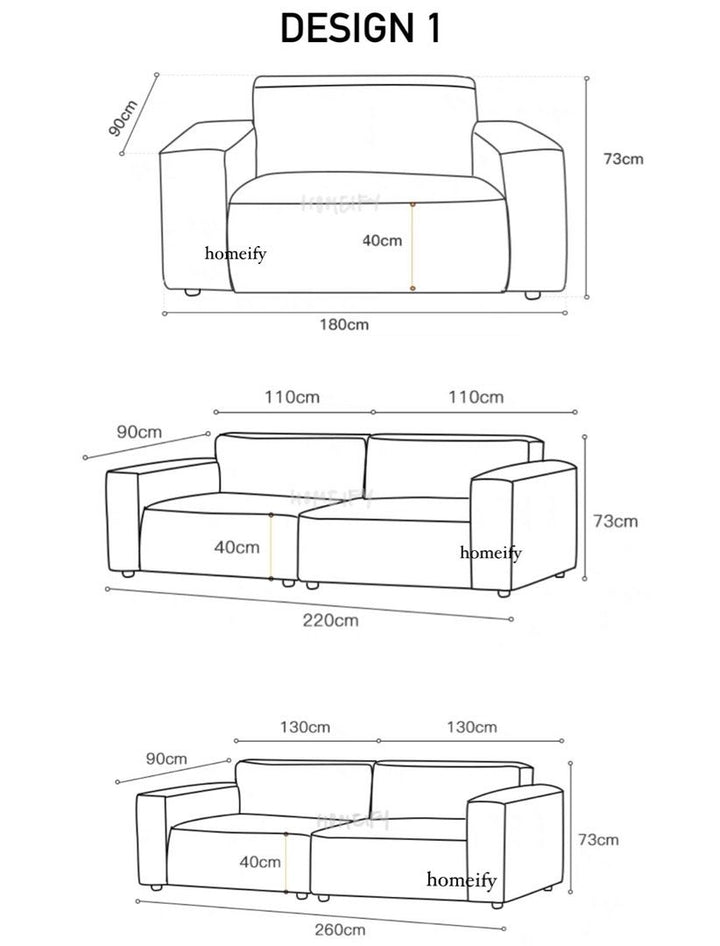 CELVENTO Modern Leather Sofa - Radical Homes Singapore